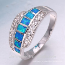 Элегантный дизайн раздела циркон камень 925 стерлингового серебра кольцо для женщин